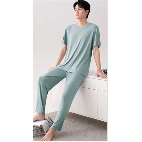 Pyjama modal fin premium : ensemble d'été costume de maison de luxe taille XL
