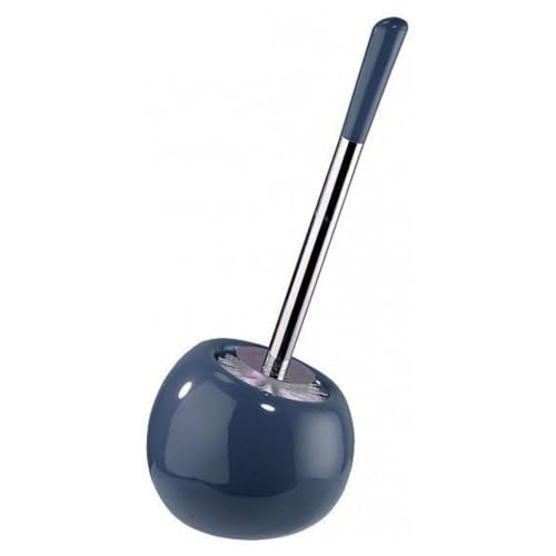 Sanwood Coppa WC-Bürstengarnitur, Keramik, blau, 16 x 37 x 16 cm
