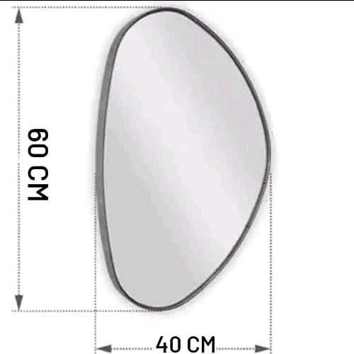 Espelho Orgânico Decorativo para Banheiro Lavabo e Sala
