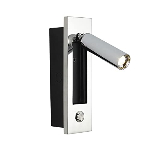 Lámpara LED empotrada regulable con giro de 350° e interruptor integrado 2