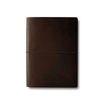 Leather Bound Ciak Lined Notebook: Brown Book