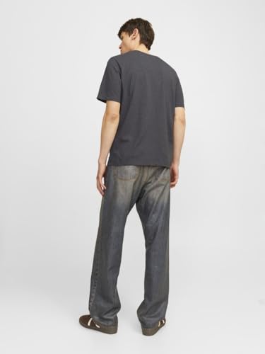 JACK & JONES Herren JJORGANIC Melange Tee SS ON, Insignia Blue/C W. Insignia Bl, XXL – Ansicht 6