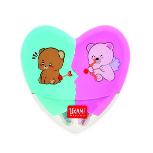Legami Valentinstag Bearly In Love 2025 – Limited Edition Gelschreiber, Mehrfarbig, Feinstrich