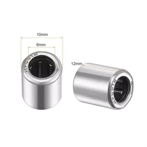 Rodamiento de agujas HF0612 de 6x10x12 mm para embrague unidireccional de rodillos 2