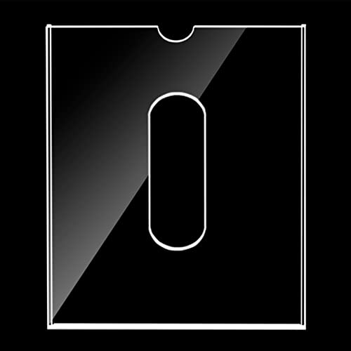 TINGCHAO Acryl-Kartensteckplatz A3 A4 A5 A6 Einfacher/Doppelter hohler Kartoneinsatz Plexiglas-Kartensteckplatz für Büro Schule und Ausstellung Bulletin Board Verwendung 1 Stück,A3,Double Layer Cover