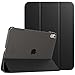 TiMOVO Case for iPad (A16) 11th Generation 11 Inch 2025/iPad 10th Generation 10.9 Inch 2022, Slim Stand Cover with Hard Translucent Back, Support Touch ID, Auto Wake/Sleep, Black