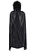 Produktbild Redstar Fancy Dress - Umhang mit Kapuze für Damen und Herren - Halloweenkostüm Vampir - Erwachsene - Schwarz