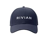 Rivian Forever Hat, 100% Recycled Polyester, Low Profile Fit (US, Alpha, One Size, Navy)