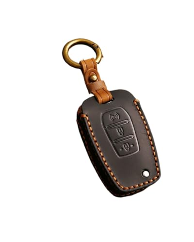 Carcasa Llave Coche para SsangYong Kyron Actyon Tivolan para Korando para Rexton para Tivoli Funda para Llave De Coche Funda para Llave Carcasa Llave Coche Llave Coche Carcasa Llave(Black B)