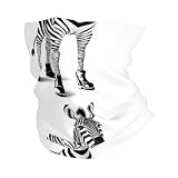 HJFCZH Zebra Wearing Leather Boots Prints...
