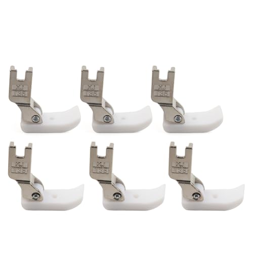Pie prensatela recto industrial para máquina de coser 6 piezas miniatura 4