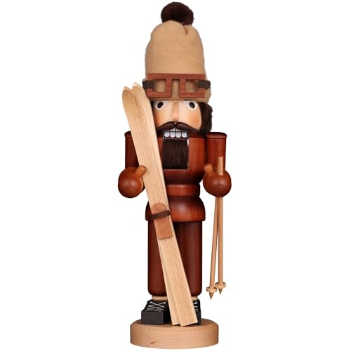 17 in. Nutcracker - Natural Skier