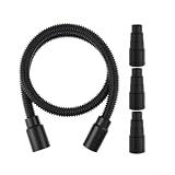 Besshepplo Saug-Set für Kärcher WD5 WD6 Elektrowerkzeuge Absaugschlauch 1m mit Adapte