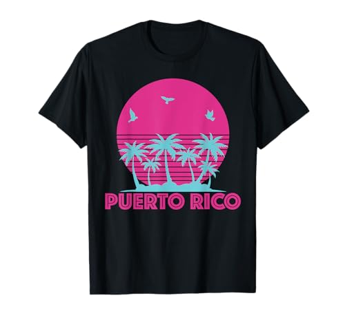 Puerto Rico Souvenir Boricua Viajes Vacaciones Puertorican Camiseta