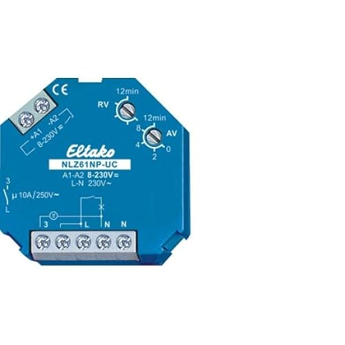 Preisvergleich Produktbild Eltako Nachlaufschalter NLZ61NP-UC 1S Nicht Pot.frei Zeitrelais Installationstechnik für Reiheneinbau 4010312603048