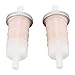 2 PCS Fuel Filter 49019-1055 49019-0032 Compatible with Kawasaki Mule Motorcycle ATV 610 600 2510 3010 Engine FD501D FD501V FD590V FD611V FD620D FD661D FD671D FD711D FD750D FD791D FD851D