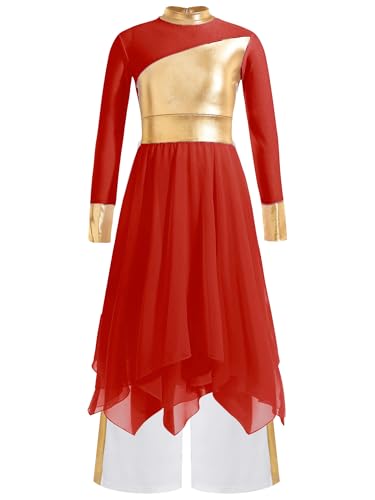Tenue de danse liturgique petites filles style patchwork