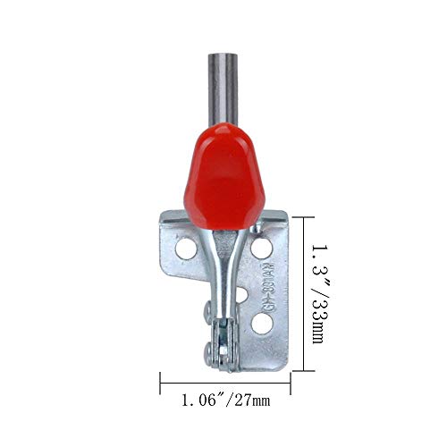 Image of 4 Pcs Toggle Clamp 301AM Stroke Push Pull Action Hand Tool Light Duty