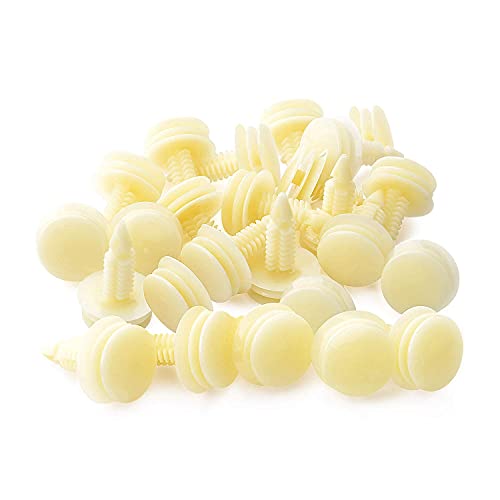 Gooacc 25 Front Door Trim Panel Retainers Clips Replaces For Gm 10153057 Chevy Buick Gmc Jimmy Pontiac Grand Prix 8Mm Hole - 25Pcs #TOP5