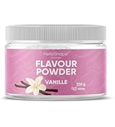 Poudre aromatisée Hello Shape Vanille : Poudre de Goût Presque Sans Calories - Végétalien, Riche en fibres...