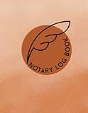  Notary Log Book: Notary Public Journal  111 Entries write Notarial Acts Book  Brown shades  Paperback book