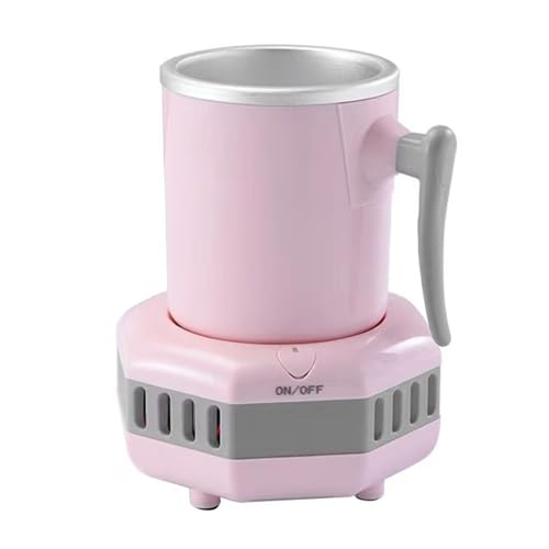 Portable Mini Ice Maker Machine - Quick Countertop Ice Maker for Home, Camp & Parties - Smart Beverage Cup Ice Production - Compact and Efficient