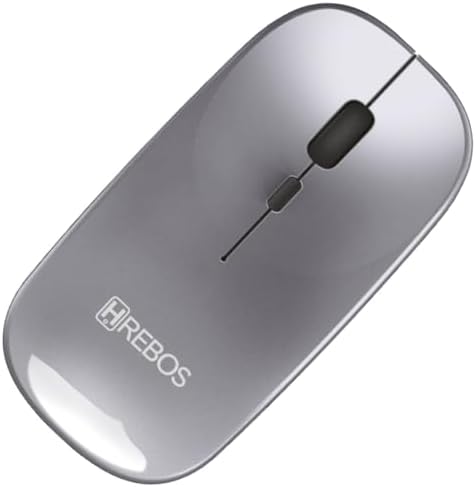 Mouse Sem Fio Recarregável Bluetooth USB para Notebook Computador...