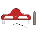 Aluminum Alloy Center Scriber,Center Mark Finder Tool,Woodworking Scriber Center Line Marking...