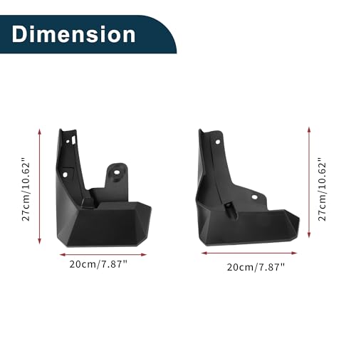 Image of Mud Flaps Splash Guards for Toyota RAIZE 2020-2022 Front & Rear Mud Guards W /Mount Accessories