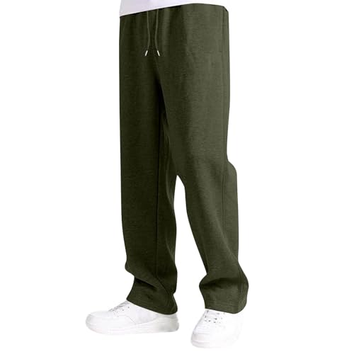 Children's Sweatpants Fleece Winter Solid Elastic Waist with Side Pockets Slim Sports Joggers Sweatpants3
