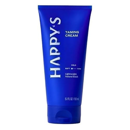 H'arrys~Hair styling cream, Men's Taming Hair Cream, Soft Hold with Natural Finish, 5.1 fl oz. (1 Pack)