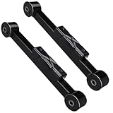 Detroit Axle - 2pc Rear Lower Control Arms for 2002 2003 2004 2005 2006 2007 Jeep Liberty, Lower Control Arms Assembly Replacement