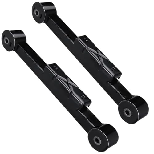 Detroit Axle - 2pc Rear Lower Control Arms for 2002 2003 2004 2005 2006 2007 Jeep Liberty, Lower Control Arms Assembly Replacement