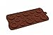 Hanson Button Muffin Sweet Candy Jelly Ice Silicone Mould Mold Baking Pan Tray Make