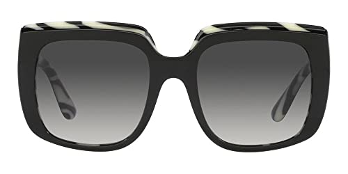 Dolce & Gabbana DG 4414 Black Animal Print/Grey Shaded 54/20/145 women Sunglasses2