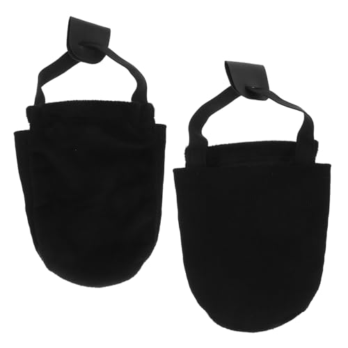 JOINPAYA 1Pair Bowling Shoe Covers Slip Sports Tool for Easy Sliding Bowling Lanes Compact Design Smooth Flannelette Material for Adults Bowling Accessories