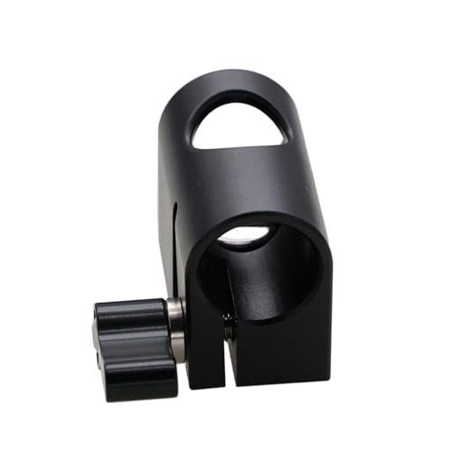 Soporte de abrazadera de varilla de 15 mm HangTon con tornillo 3/8 para cine digital ARRI RED 3