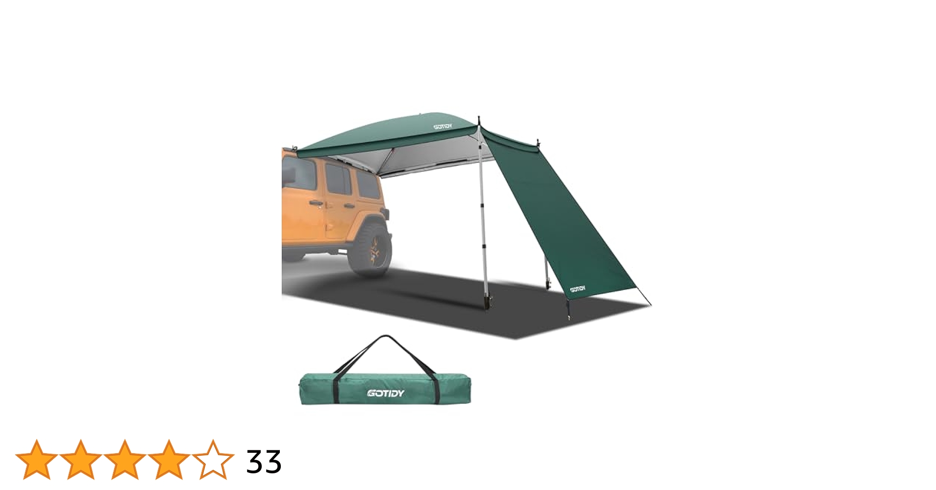 Amazon | GOTIDYカーサイドタープ ワンタッチ 車 タープ