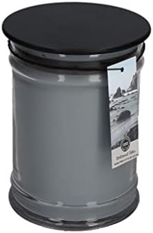 Bridgewater Candle 18oz Large Soy Wax Blend Best Fragranced Jar Candle-Driftwood Tides