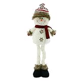 Decoraciones de Navidad Muñeco de nieve Decoración de ventana de pie Muñeca Muñeca Lbd787