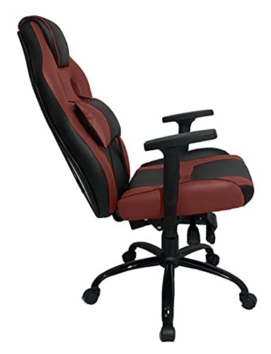 Cadeira Gamer com Almofada Linha Gamer Racing Vermelho