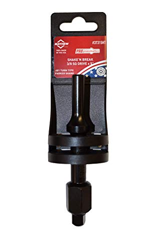 Image of Mayhew Tools 37315HT Pneumatic Bolt Breaker, 3 /8-Inch, Hang Tagged , Black