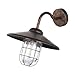 Produktbild EGLO Außen-Wandlampe Melgoa, 1 flammige Außenleuchte, Wandleuchte aus verzinktem Stahl in Rostoptik und Glas, E27 Fassung, IP44