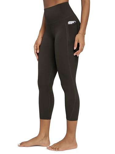 Image of ODODOS Buttery Soft Lounge Yoga Leggings with Pockets for Women 23 inch / 25 inch /28 inch High Waist Yoga Pants