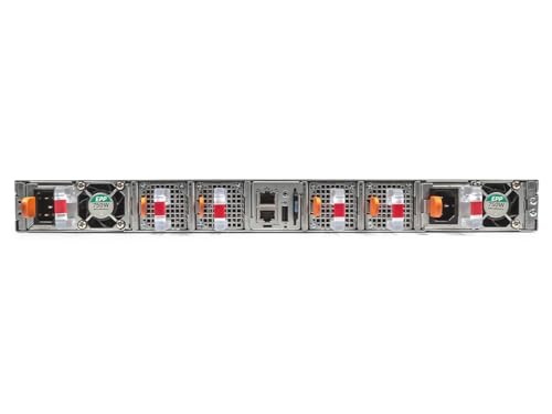 Dell Networking S5248F ON Commutateur C3 Géré 48 x 25 Gigabit SFP28 + 4 x 100 Gigabit QSFP28 + 2 x 200 Gigabit QSFP28 DD flux d'air de 'avant vers 'arrière Montable sur rack Dell... - vue 4