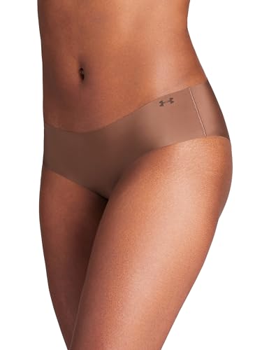 Image of Under Armour Women's 3-pack Pure Stretch No Show Hipster Underwear, All-day Comfort & Ultra-soft Fit