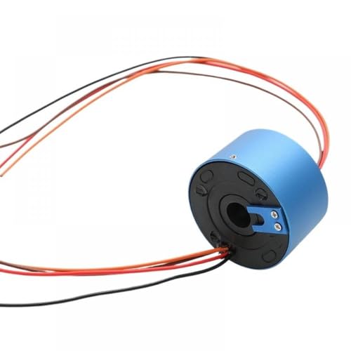 2A 10A 1 ピース中空シャフトスリップリングコネクタ導電性ジョイント電気スリップリング 5-38.1 ミリメートルワイヤーオプション 2 4 6 8 12 チャンネル D22-99mm と互換性(HOLE 12.7MM 4CH 10A)