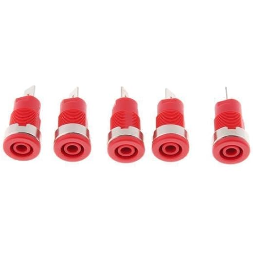 bnf 3x5pcs 4mm Banana Plug Safety Socket Panel Mount Binding