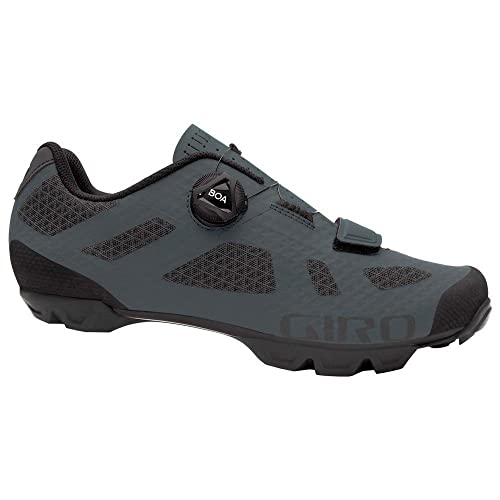 Giro Rincon Men's Mountain Bike Shoe, Portaro Grey, US 13.5 / EU 48