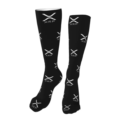 Xrp Men's sports socks, Long leg socks, High socks